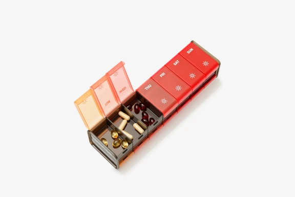 GoBox Double-Sided with Sleeve Cover, Red